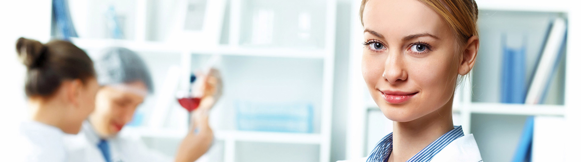 Female Scientist Right