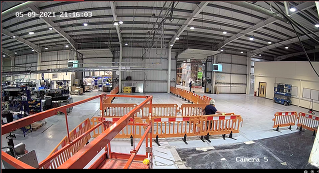 Expanded manufacturing area at PEAK HQ